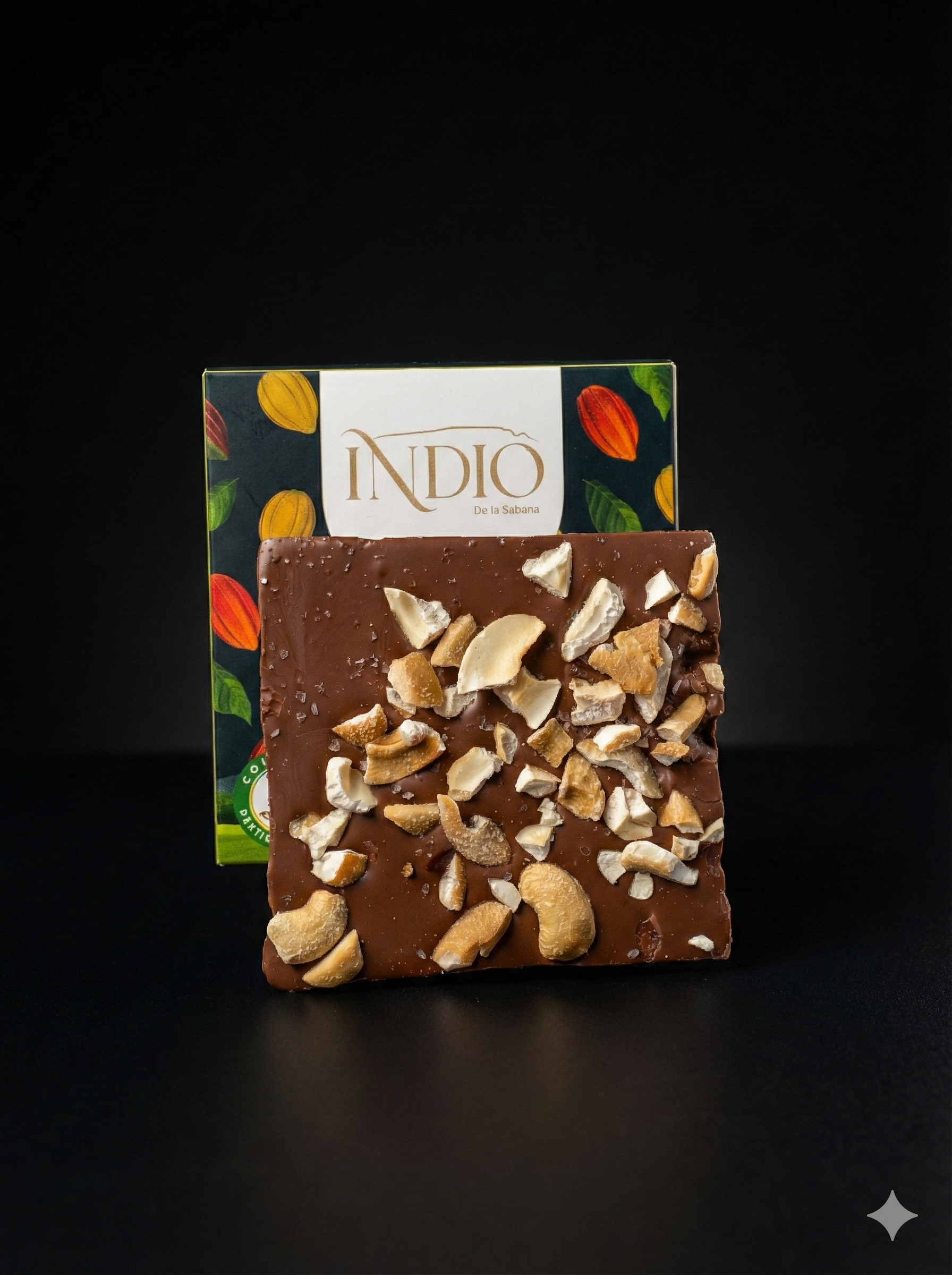 CHOCOLATE AL 40% CACAO, LECHE Y MARAÑÓN