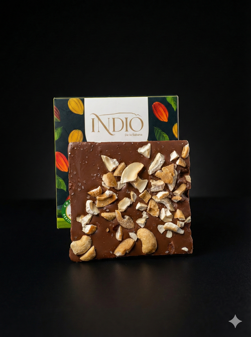 CHOCOLATE AL 40% CACAO, LECHE Y MARAÑÓN